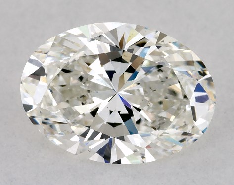 GIA 1.01 Carat H-VS2 Ideal Cut Oval Natural Diamond