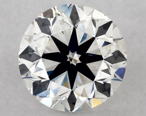 GIA 1.00 Carat H-VS2 Very Good Cut Round Diamond