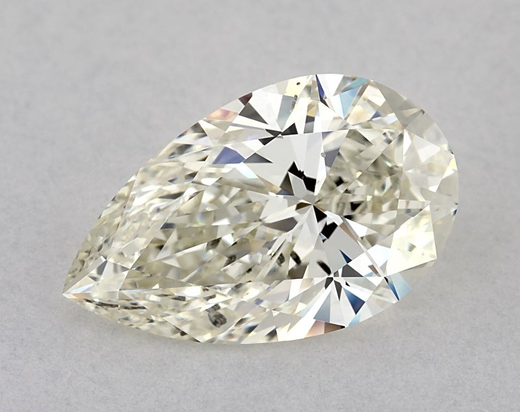 4.02 carat pear diamond, I VS2