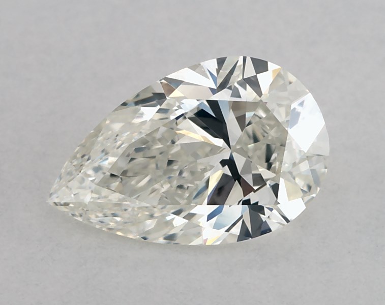 0.9 carat pear diamond, I SI1