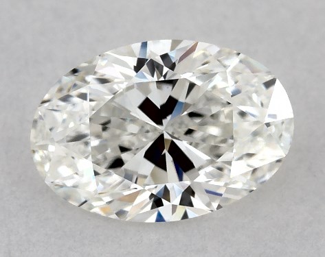 GIA 1.00 Carat H-VS1 Very Good Cut Oval Natural Diamond