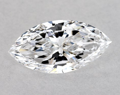GIA 1.00 Carat D-VS1 Very Good Cut Marquise Diamond