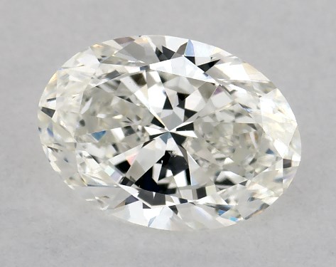 GIA 1.00 Carat H-VS2 Ideal Cut Oval Diamond