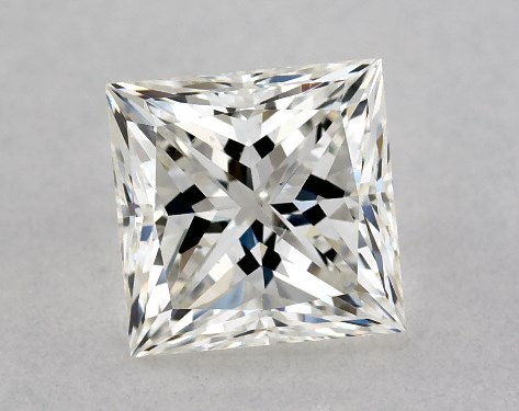 GIA 1.01 Carat H-VS2 Very Good Cut Princess Diamond