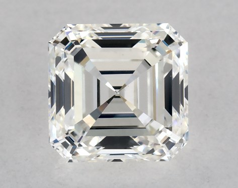 GIA 1.01 Carat H-VS2 Very Good Cut Asscher Diamond