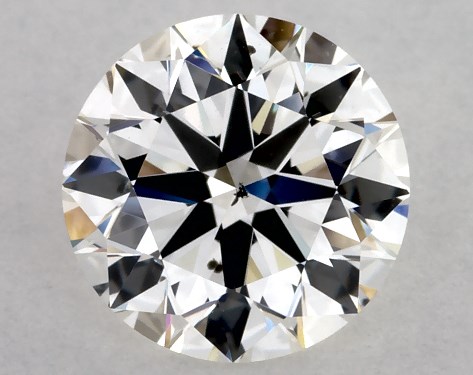 GIA 1.00 Carat G-SI2 Excellent Cut Round Diamond