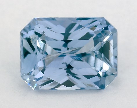 2.00 Carat Radiant Natural Blue Sapphire