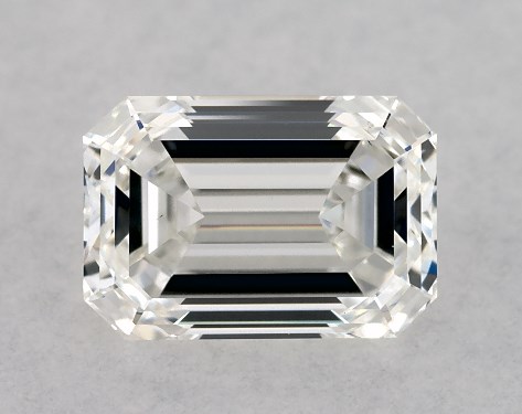 GIA 1.02 Carat H-VS2 Very Good Cut Emerald Diamond