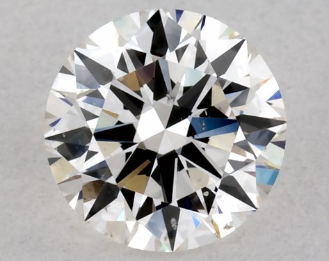 GIA 0.50 Carat G-SI2 Excellent Cut Round Diamond
