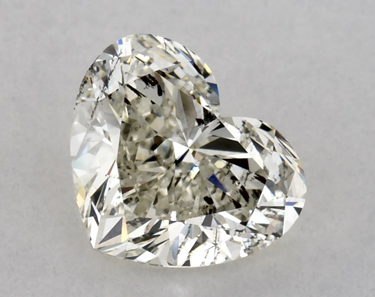 1.02 carat heart diamond, I SI1