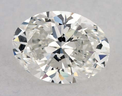 GIA 1.00 Carat H-VS2 Ideal Cut Oval Diamond