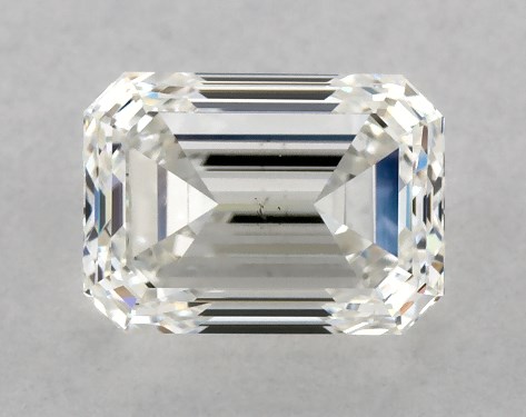 GIA 1.01 Carat H-VS2 Good Cut Emerald Diamond