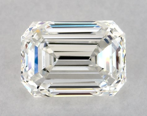 GIA 1.00 Carat G-VS2 Very Good Cut Emerald Diamond