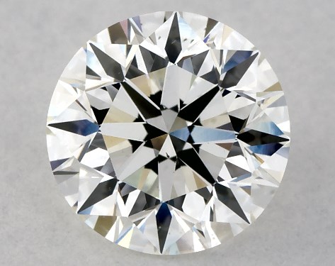 GIA 1.00 Carat H-VS2 Excellent Cut Round Diamond