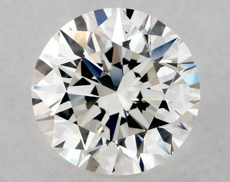 GIA 1.00 Carat H-VS2 Excellent Cut Round Diamond
