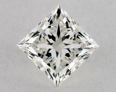 GIA 0.50 Carat J-VS2 Very Good Cut Princess Diamond
