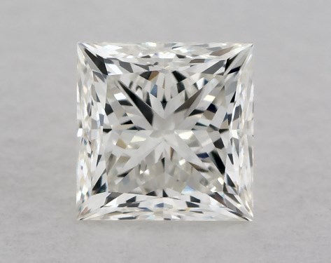 GIA 0.50 Carat J-VS1 Good Cut Princess Diamond