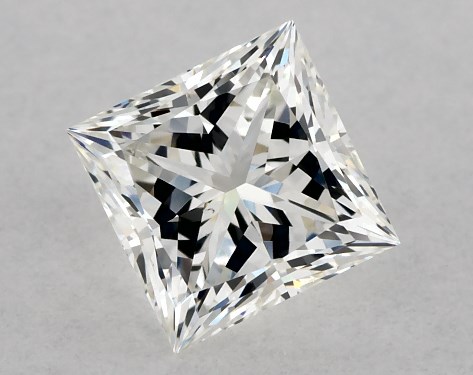 GIA 0.51 Carat H-VS2 Ideal Cut Princess Diamond