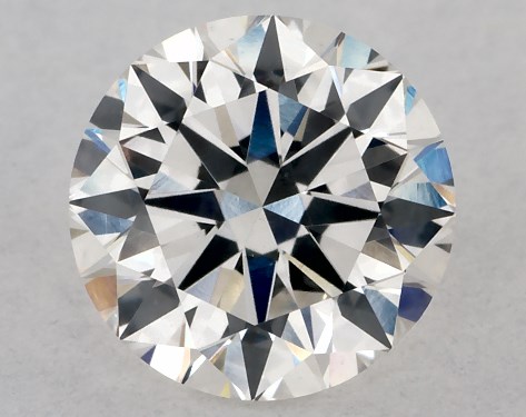 GIA 0.80 Carat H-SI1 Excellent Cut Round Diamond