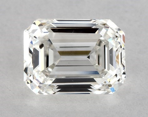 GIA 1.00 Carat G-VS2 Very Good Cut Emerald Diamond