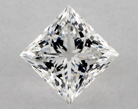 GIA 2.02 Carat F-VS2 Ideal Cut Princess Diamond