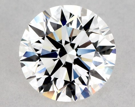 GIA 1.00 Carat H-VS1 Excellent Cut Round Diamond