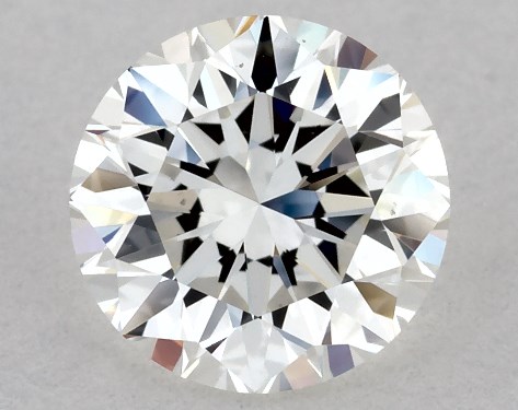 GIA 1.00 Carat H-VS2 Very Good Cut Round Diamond