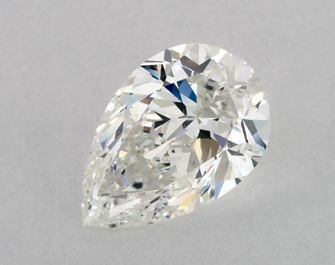 GIA 1.00 Carat H-VS2 Very Good Cut Pear Diamond
