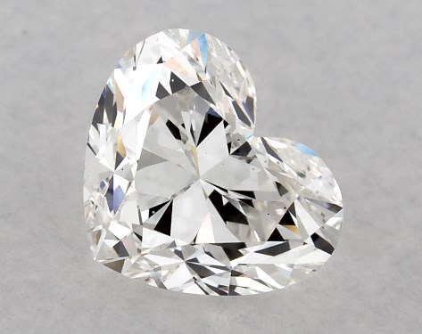 GIA 1.00 Carat E-VS2 Very Good Cut Heart Diamond