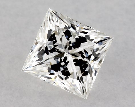 GIA 0.32 Carat F-SI2 Very Good Cut Princess Natural Diamond