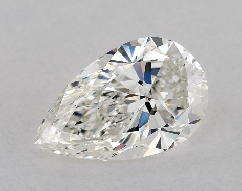 GIA 1.01 Carat H-VS2 Ideal Cut Pear Diamond