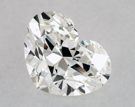 GIA 1.00 Carat H-VS1 Ideal Cut Heart Diamond