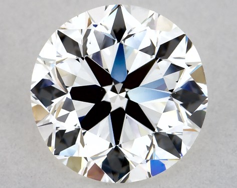 GIA 1.00 Carat H-VS1 Very Good Cut Round Diamond