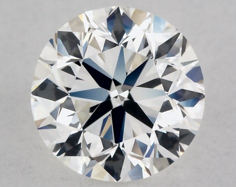 GIA 1.00 Carat H-VS1 Very Good Cut Round Diamond