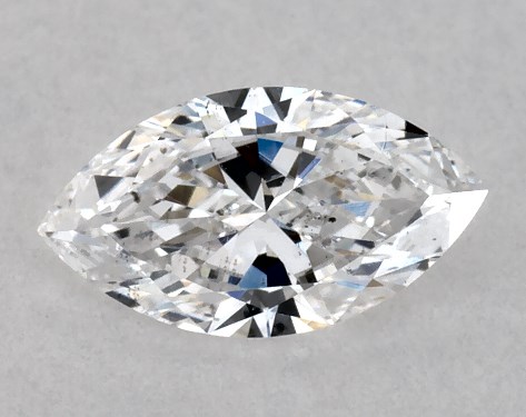 GIA 0.29 Carat D-SI1 Very Good Cut Marquise Diamond