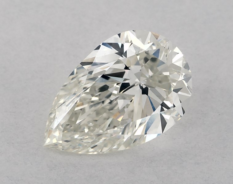 1 carat pear diamond, I SI1