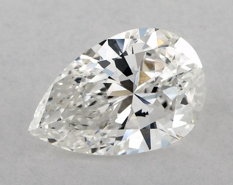 GIA 1.00 Carat G-VS1 Very Good Cut Pear Diamond