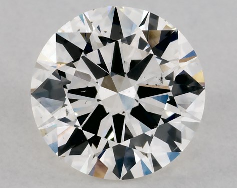 GIA 1.00 Carat J-VS2 Excellent Cut Round Diamond
