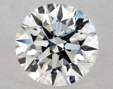 GIA 0.35 Carat G-SI2 Very Good Cut Round Diamond