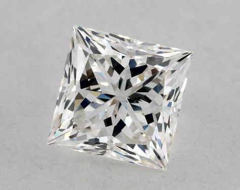 GIA 0.50 Carat H-VS1 Very Good Cut Princess Diamond