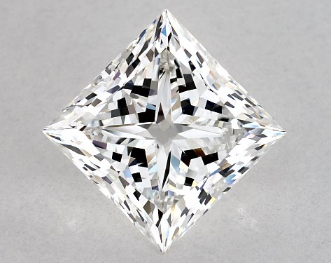 GIA 3.01 Carat E-VS2 Ideal Cut Princess Diamond