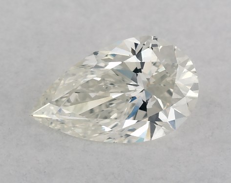 GIA 0.37 Carat I-SI1 Ideal Cut Pear Diamond