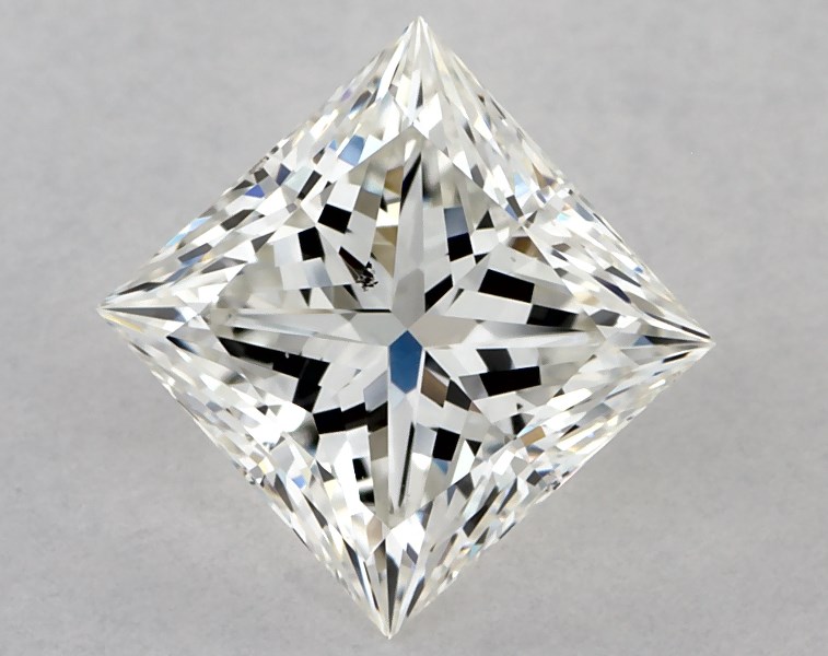0.93 carat princess diamond, I SI1