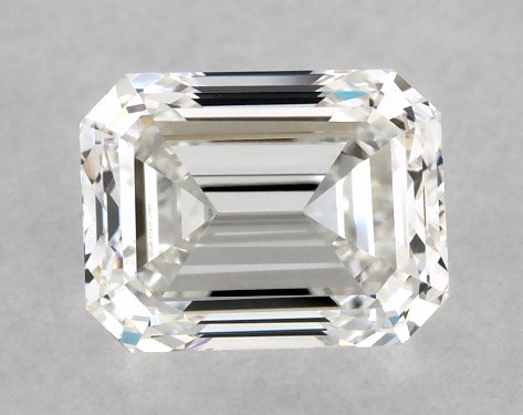 GIA 1.00 Carat H-VVS2 Very Good Cut Emerald Diamond