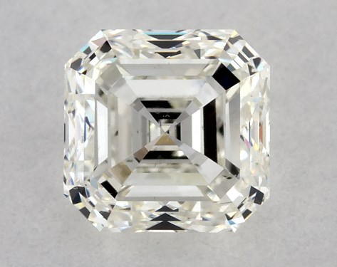 IGI 1.00 Carat H-VS2 Very Good Cut Asscher Diamond