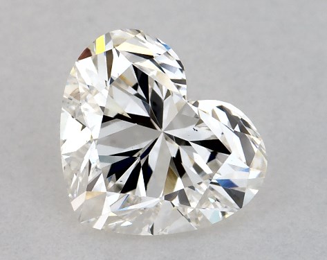 GIA 1.00 Carat G-VS1 Very Good Cut Heart Diamond