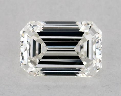 GIA 0.30 Carat H-VS2 Good Cut Emerald Diamond