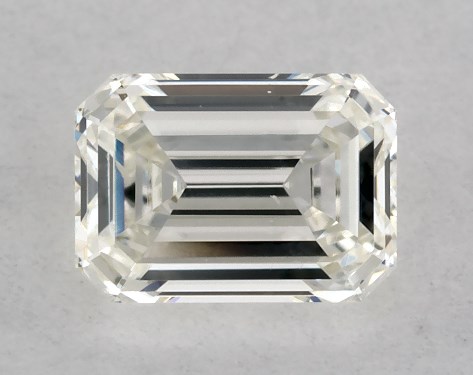 GIA 0.30 Carat J-SI1 Good Cut Emerald Diamond