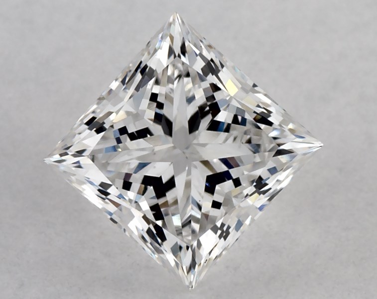 0.77 carat princess diamond, D VS1