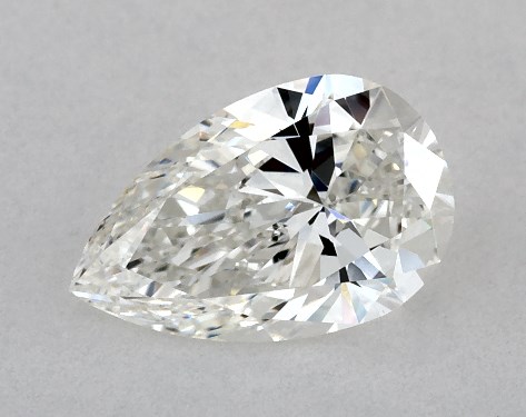 GIA 1.00 Carat F-VS1 Ideal Cut Pear Diamond